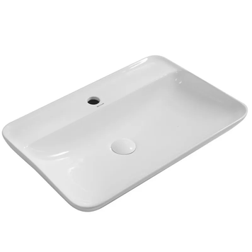 Раковина накладная Mixxus Premium BEVEL-0203 600х405х120mm с отверстием под смеситель (MP6513) MP6513 фото