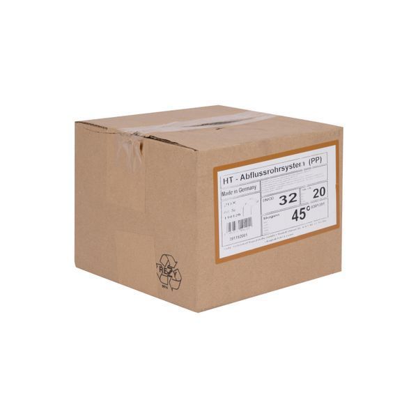 Колено канализационное Ostendorf-OSMA HT-System PLUS d32&times;45&deg; SD00057094 фото