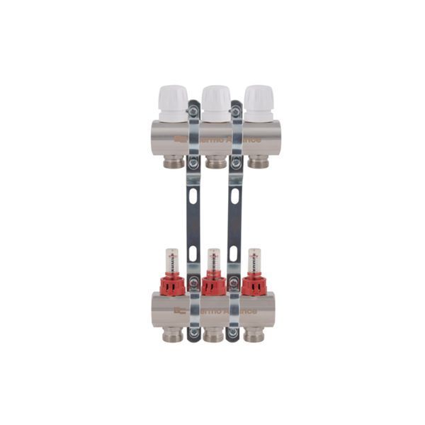 Коллектор с расходомерами Thermo Alliance Standart 1" 3 выхода SD235W3 SD00021381 фото