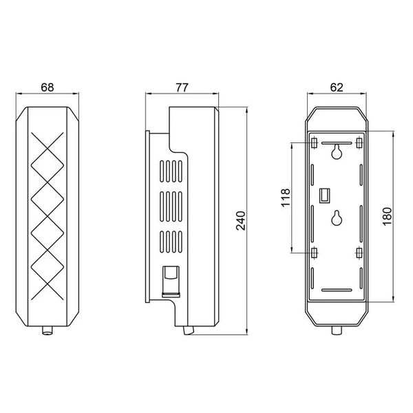 Диспенсер для мила Qtap Pohodli QTDM350CP1 Chrome (Dávkovaç) SD00042889 фото