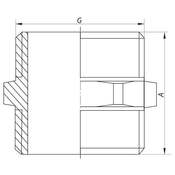Ниппель 1/2'' big Koer WM.N06 (KR2988) KR2988 фото