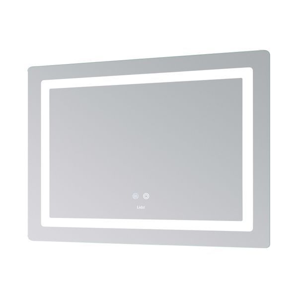Зеркало Lidz Kubis (KU2) 1200х800 с LED-подсветкой Touch, с антизапотеванием, с диммером, рег. яркости LDKUB120080049007 SD00055131 фото
