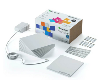 Комплект розумних світлових панелей Nanoleaf Canvas Smarter Kit - 9 шт. 10663/12855 фото