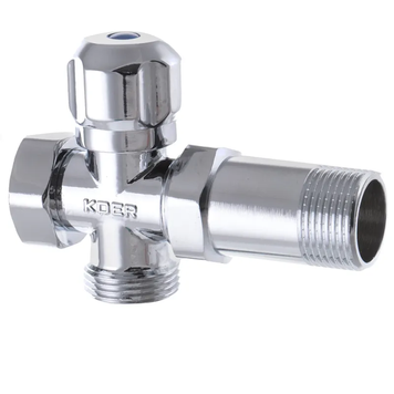 Кран трехходовой 3/4x3/4x3/4 Koer KR.521 (KR0148) KR0148 фото