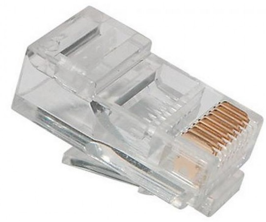 Конектор RJ-45 Kingda кат.5e, неекранований 11644/10757 фото