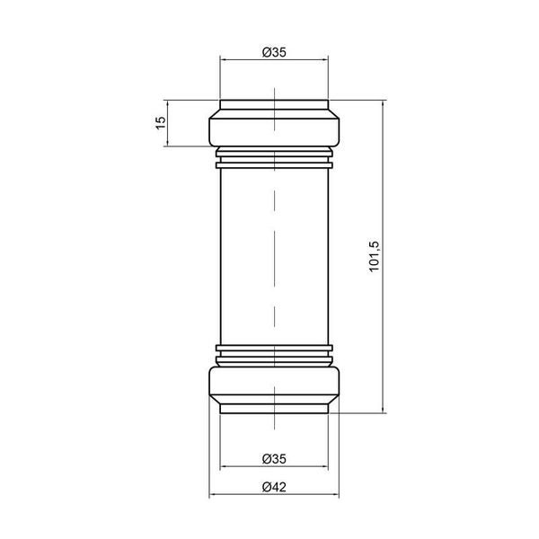 Муфта PPR канализационная TA Sewage 32 SD00034573 фото