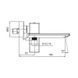 Смеситель для ванны с коротким изливом Koer KB-41010-05 (Цвет черный) (KR3485) KR3485 фото 2