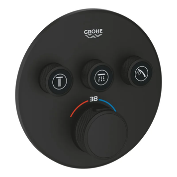 Термостат скрытого монтажа на 3 выхода Grohe Grohtherm SmartControl (29508KF0) 29508KF0 фото