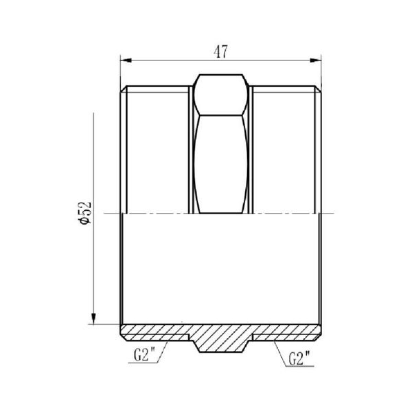 Ніпель SD Forte 2" SF35850 SD00002569 фото