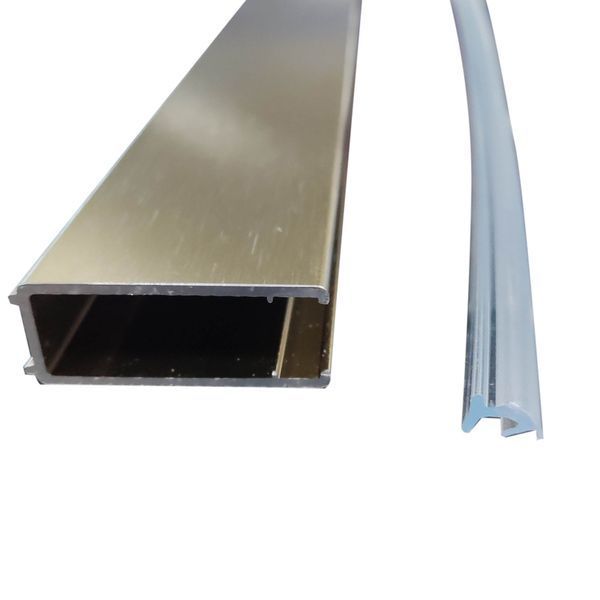 Душевая перегородка Koer SR SP02-100x200-TR-12 Walk-In проз.стекло Easy Clean 8мм, матовое золото (KR5396) KR5396 фото