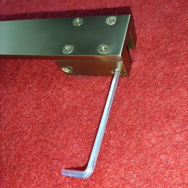 Душевая перегородка Koer SR SP02-100x200-TR-12 Walk-In проз.стекло Easy Clean 8мм, матовое золото (KR5396) KR5396 фото