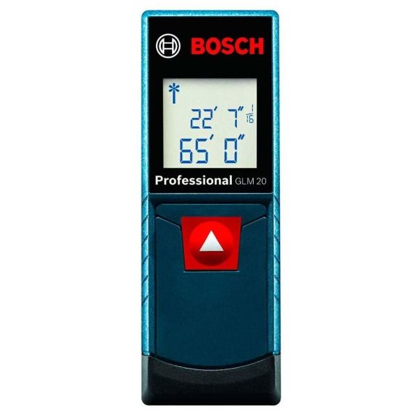 Лазерний далекомір Bosch GLM 20 Professional (0.601.072.E00) 18468/48799 фото