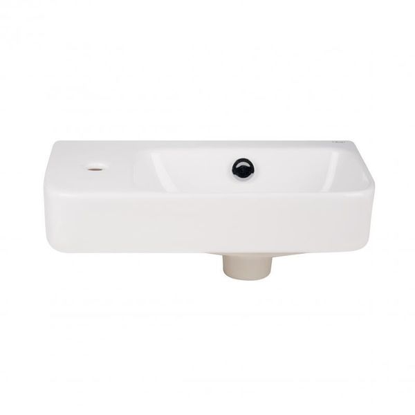 Раковина Qtap Tern 450х260х155 White з донним клапаном QT17115117LW SD00043861 фото