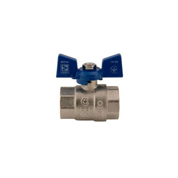 Кран шаровый Koer 3/4" ГГБ (KR.217.B) синий (KR2720) KR2720 фото