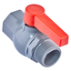 Кран шаровой Plamix PVM-1 1/2" FM PVC (PM0623) PM0623 фото 1